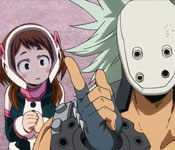 uraraka's internship with gunhead